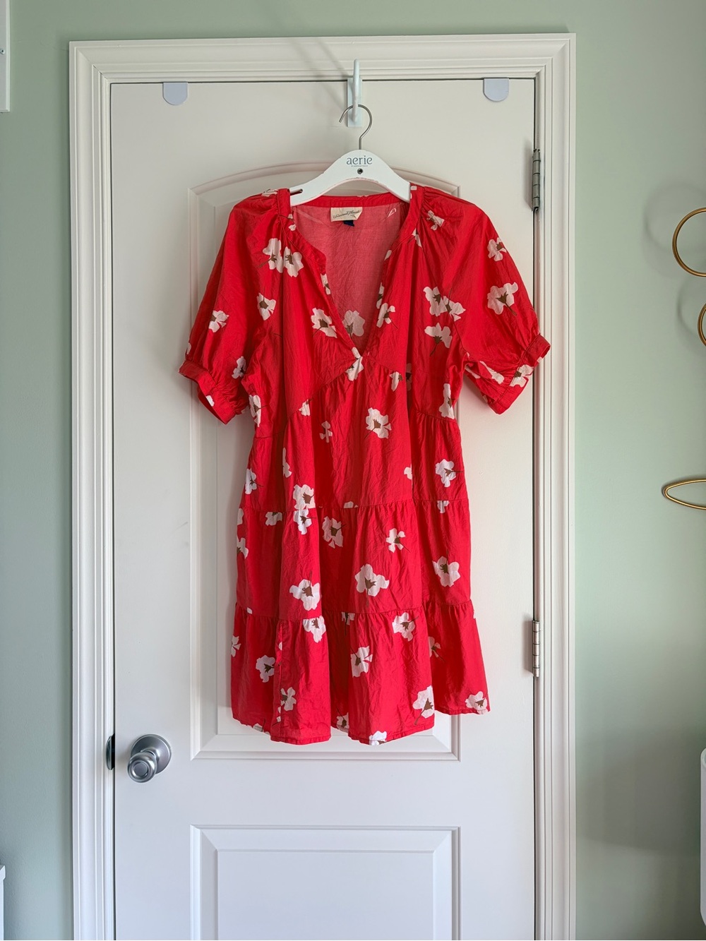 Universal Thread Hot Pink Floral Mini Dress